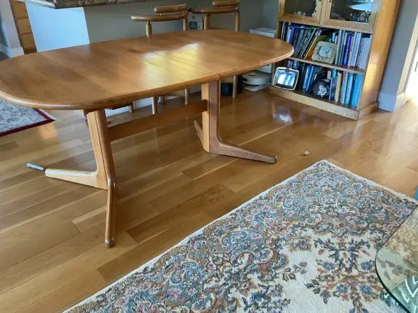 Classic Scandinavian Danish Teak Dining Table