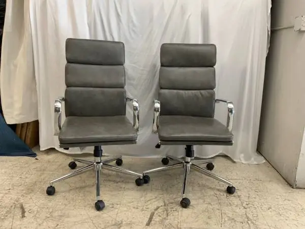 Leather office chairs