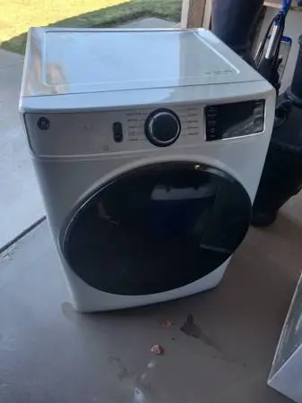 *NEW open box GE frontload electric dryer*