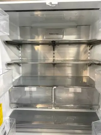 Stainless Steel Counter-Depth Refrigerator Craft Ice