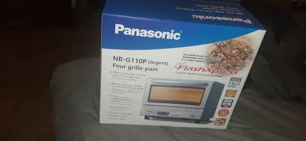 *new never opened/used* Panasonic NB-G110P FLASH EXPRESS OVEN