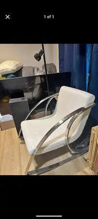 Rocking chair aluminum modern delivery
