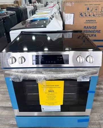Frigidaire 30”W Openbox Stainless Steel Glasstop Electric Range