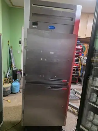 Randall mfg 20 cubic feet stainless steel commercial freezer