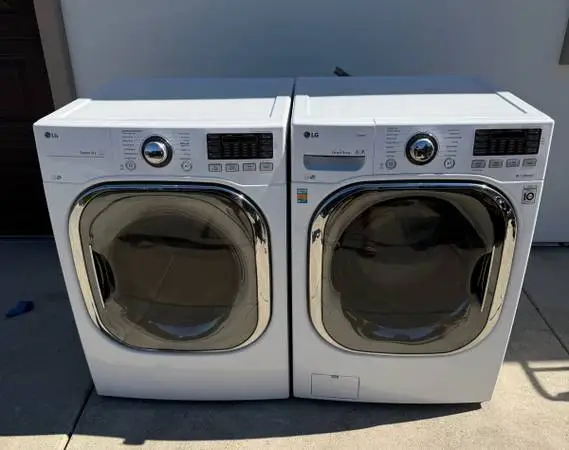 Washer and dryer