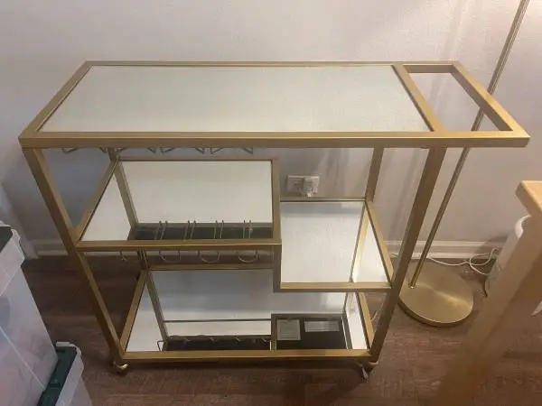 Metal Bar Cart (Wayfair) $150 OBO