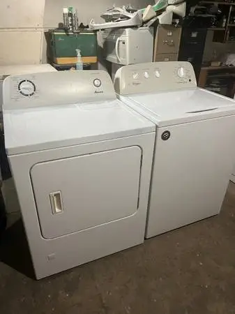 whirlpool washer gas dryer INSTALLED