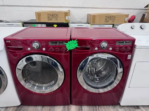 LG Frontload High Efficency Washer & Electric Dryer