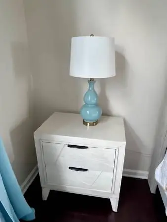 Blue Table Lamp