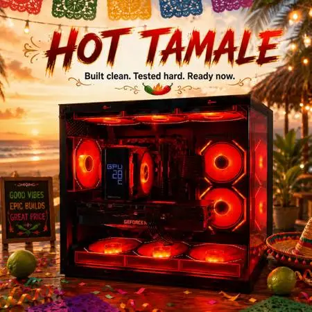 10GB RTX 3080 🌶️ “Hot Tamale” Gaming PC - Intel i7, 32GB RAM, 1TB NVMe