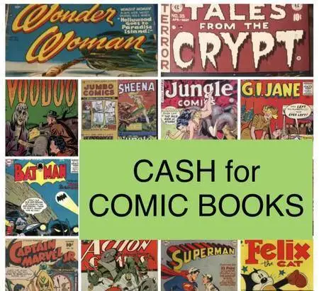 BUYING COMICS!--Collector Buying Your Comic Book Collection-WANTED