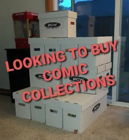 **LOOKING TO BUY YOUR COMIC BOOK COLLECTION**COMICS WANTED**PAYN CASH