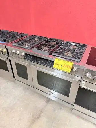 48IN DECOR DUEL FUEL GAS RANGE