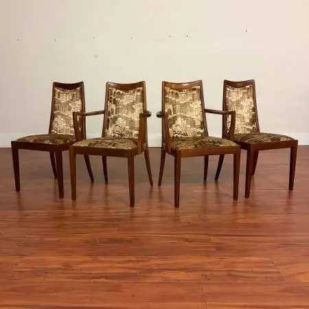 9 Sets Vintage Dining Chairs, Mid Century, Danish Etc.