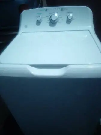 Extra large heavy duty capacity GE washer and dryer matching set both