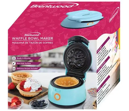 Brentwood Waffle Bowl Maker