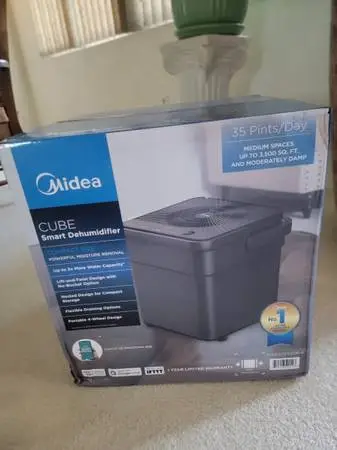 Midea Cube Smart Dehumidifier (Brand New)