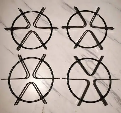 Stove GRATE TOP BURNER ROUND Rare