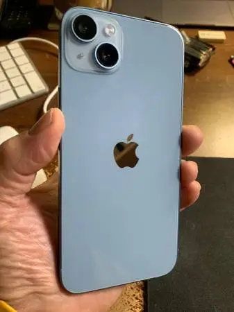 EXCELLENT - APPLE - iPHONE 14-PLUS - 256GB - BLUE - FACTORY UNLOCKED