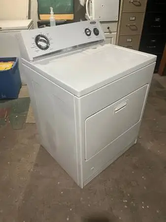 Wirlpool gas dryer installed