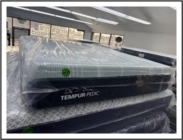 QUEEN SIZE TEMPURPEDIC PROADAPT (MEDIUM) MATTRESS & BOX SPRING BED SET