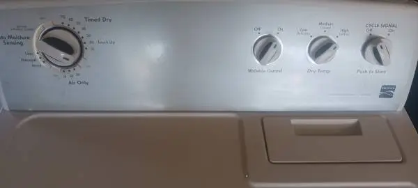 ▶----------White/ Gray Kenmore GAS Dryer----------◀