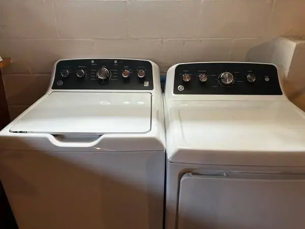 Washer and dryer set GE
