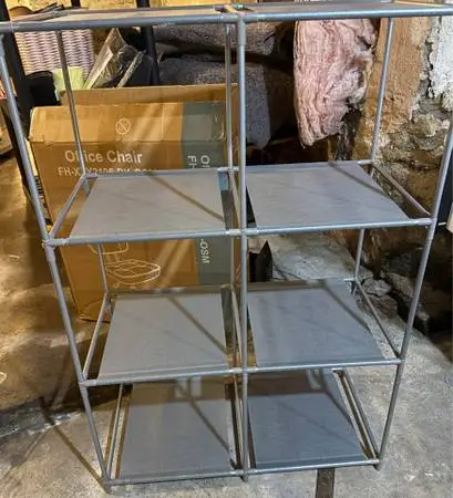 Like New 6 Cube Organizer Home Shelf