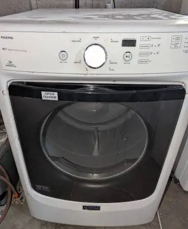 Gas Front Load Dryer works Great