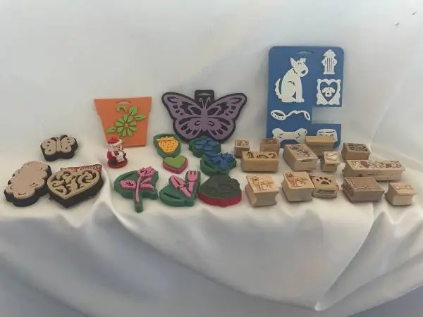 105 Rubber Stamps