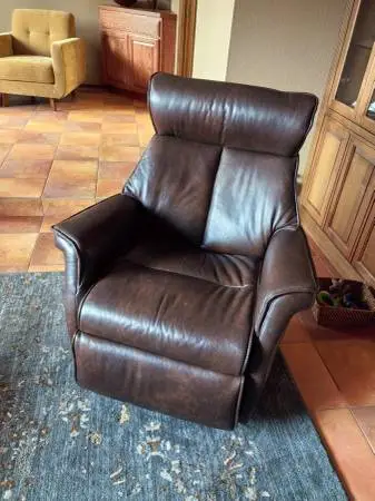 Copenhagen Leather Rocker Recliner