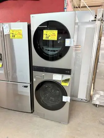 LG STACKABLE WASHER AND DRYERS