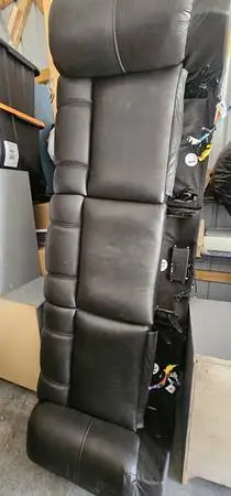 Heated massage reclining bluetooth couch
