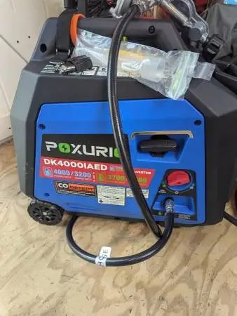 Inverter dual fuel generator-4000 watts