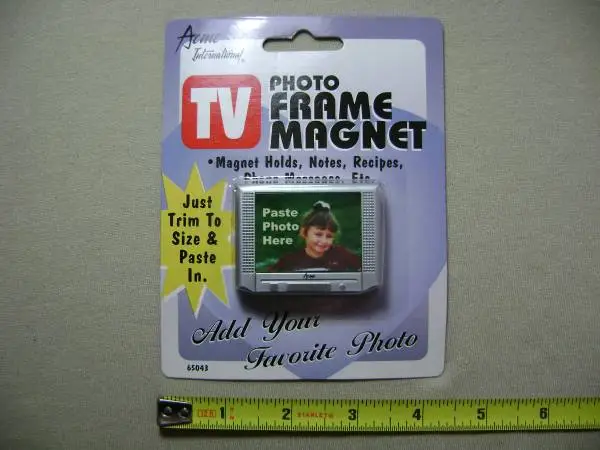 Acme International TV Photo Frame Magnet you pick type (NEW)