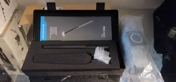 Sennheiser RF Condenser Microphone with Professional Windscreen