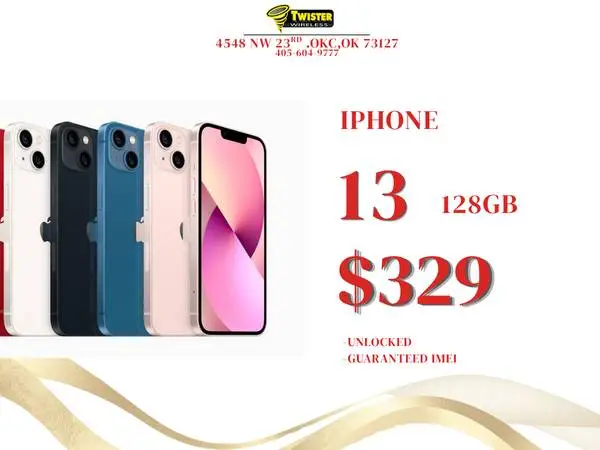 iPhone 13 128GB - Unlocked - Twister Wireless OKC