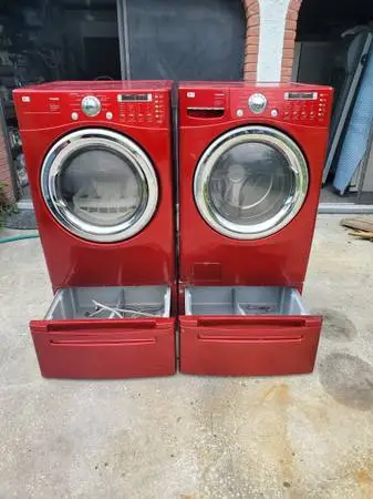 Washer and GAS dryer (read description)