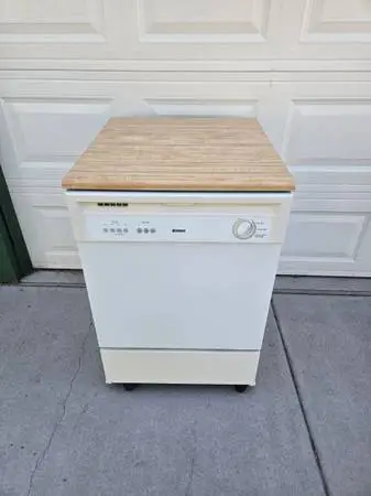 Nice&Clean Portable Dishwasher 24-Wide Dish Washer Works Great