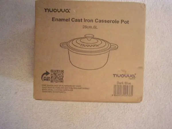 Cast Iron Casserole Pot