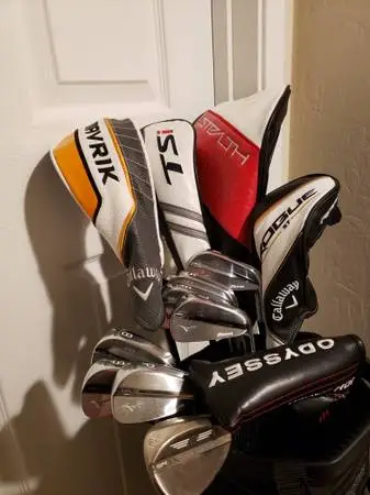 Mizuno full golf clubs set and bag