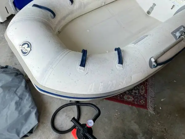 2016 MERCURY DYNAMIC 260 FIBERGLASS HYPALON RIB - CLEAN TITLE