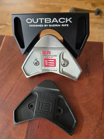 Evnroll ER10 Outback Mallet Putter+extra Weight+Head Cover, 33 Inch