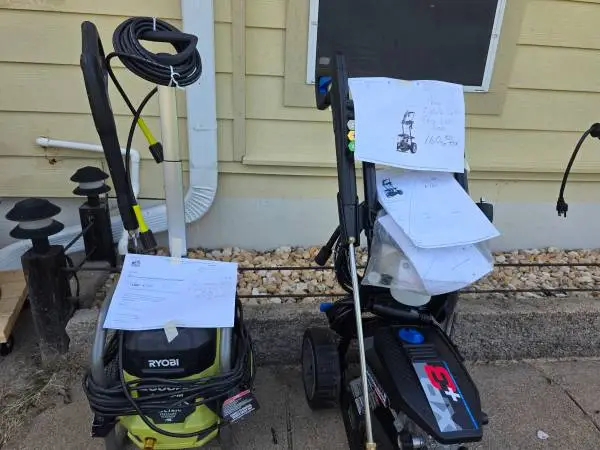 NOW ONE Electric PRESSURE WASHER NEW Blue clean 2400 psi 100 .00