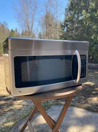 GE over the range microwave