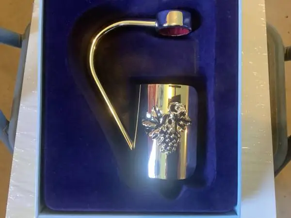 Newbridge Silver wine bottle holder.