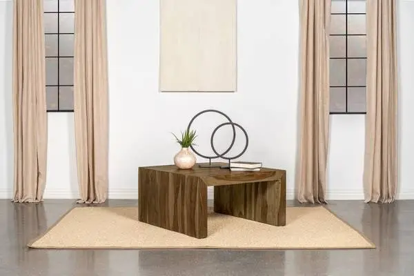 **New Solid Sheesham Wood U-Shape Coffee Table**