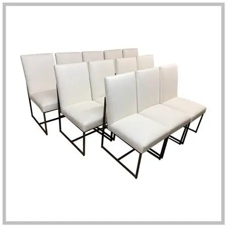 Mitchell Gold + Bob Williams Gage Dining Chairs, Set Of Twelve. Estima