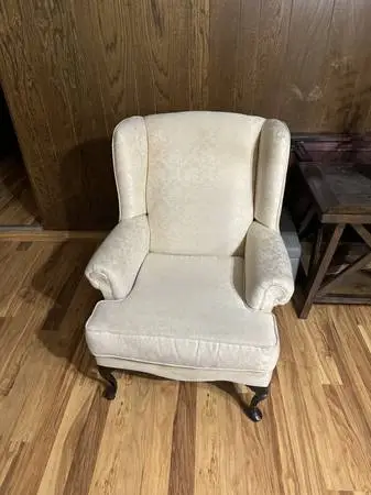 Ivory Arm Chair