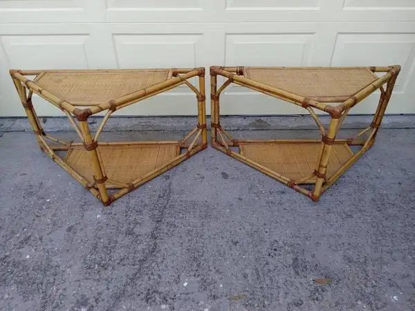PAIR OF RARE VINTAGE MCM END TABLES, COFFEE TABLES or LOW NIGHTSTANDS